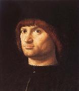 Antonello da Messina Portrat of a man oil painting artist